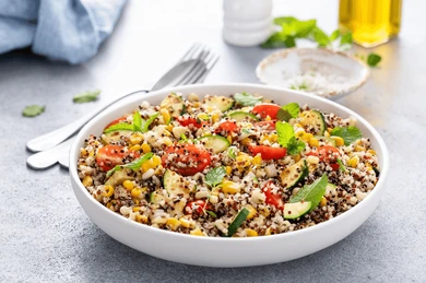 Photo of Healthy and Flavorful Quinoa Salad Recipe: A Nutritious Delight